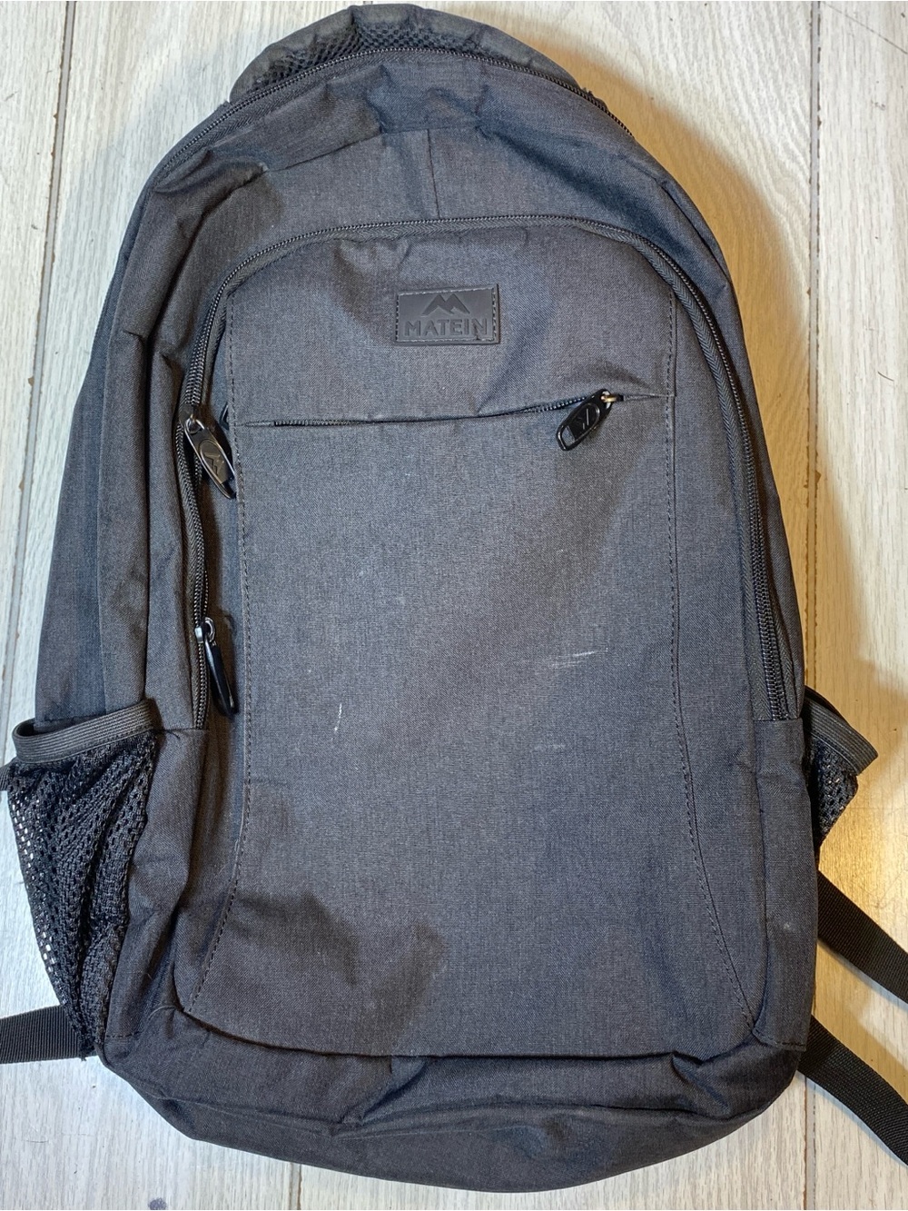 Matlin Travel Laptop Backpack Business Slim Anti Theft USB Charging Port Black